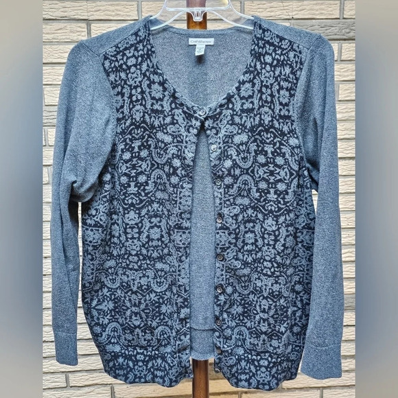 Croft and Barrow Cardigan Sz 1X - Picture 1 of 8